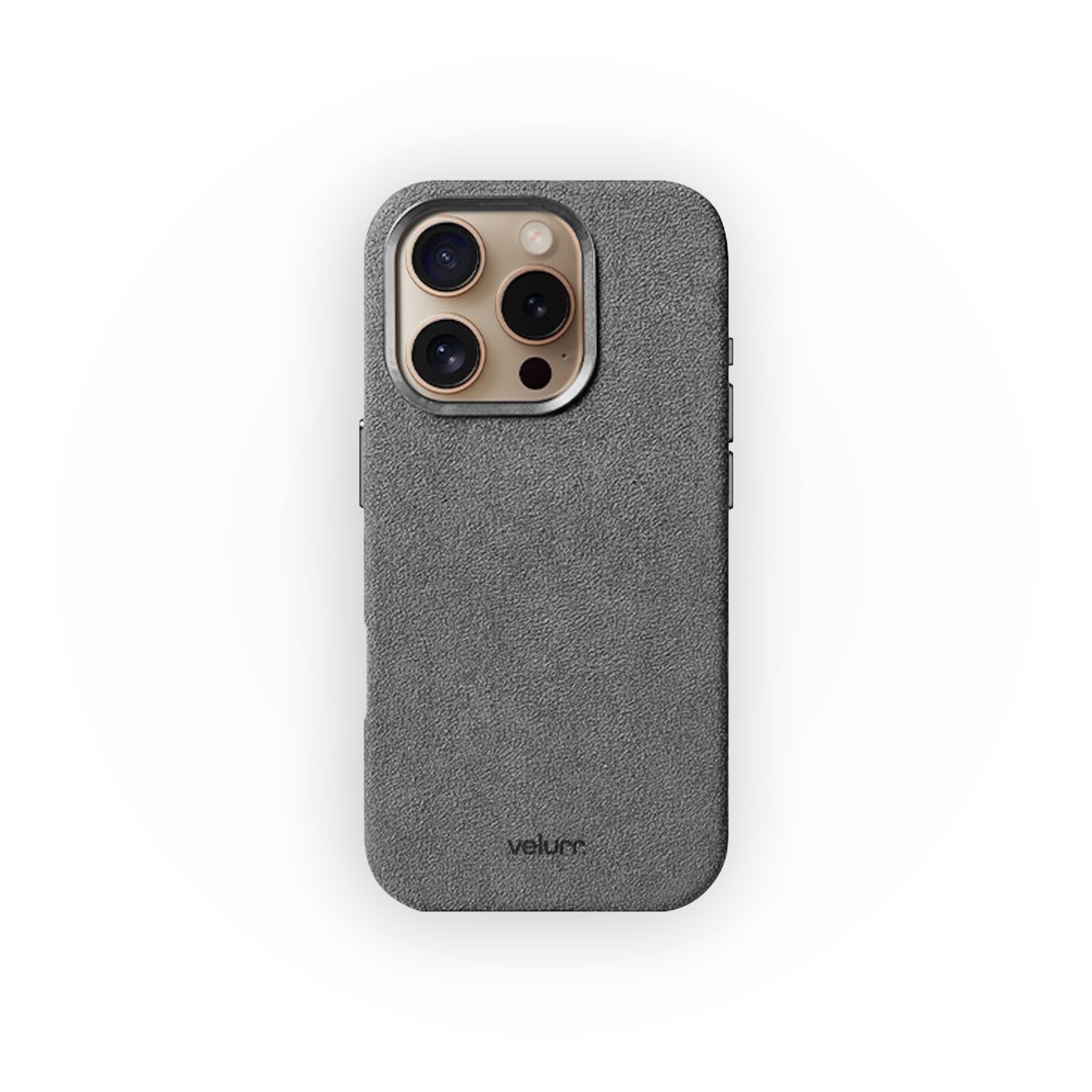 Husă din Alcantara pentru iPhone 16 Pro Max